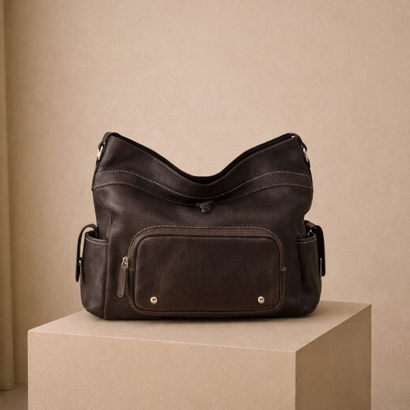 Tod's Handbags - Tod’s Espresso Leather Handbag